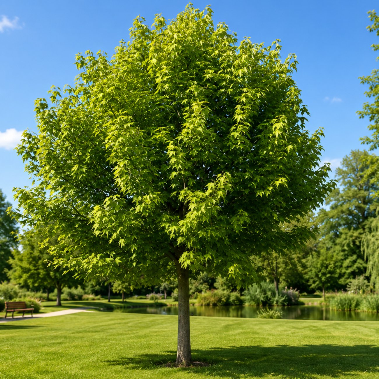 Obrázok Ambrovník styraxový (Liquidambar styraciflua) ‘GOLDEN SUN’®- výška 80-100 cm, kont. C5L